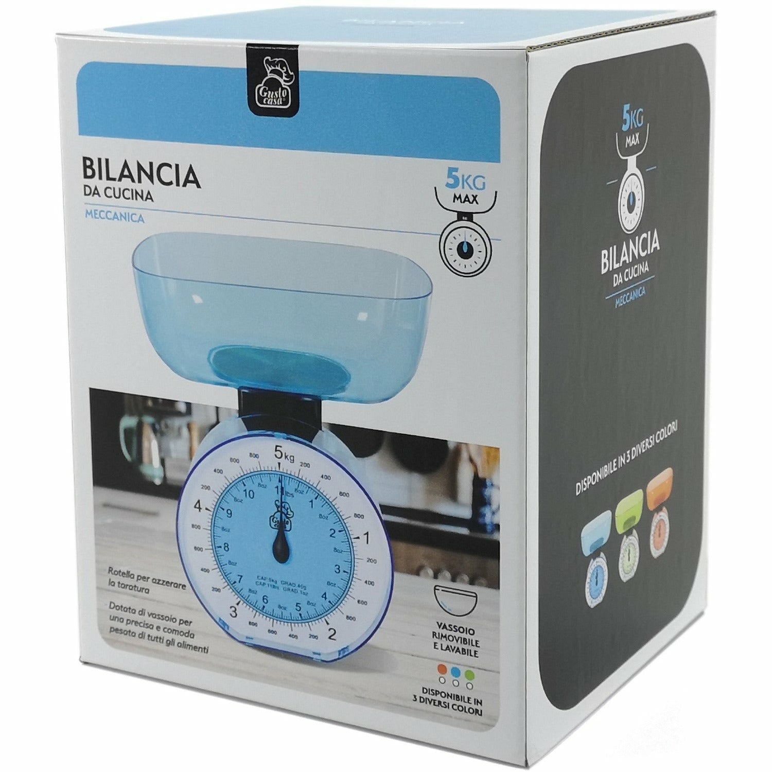 DICTROLUX - Bilancia analogica da cucina 5 kg